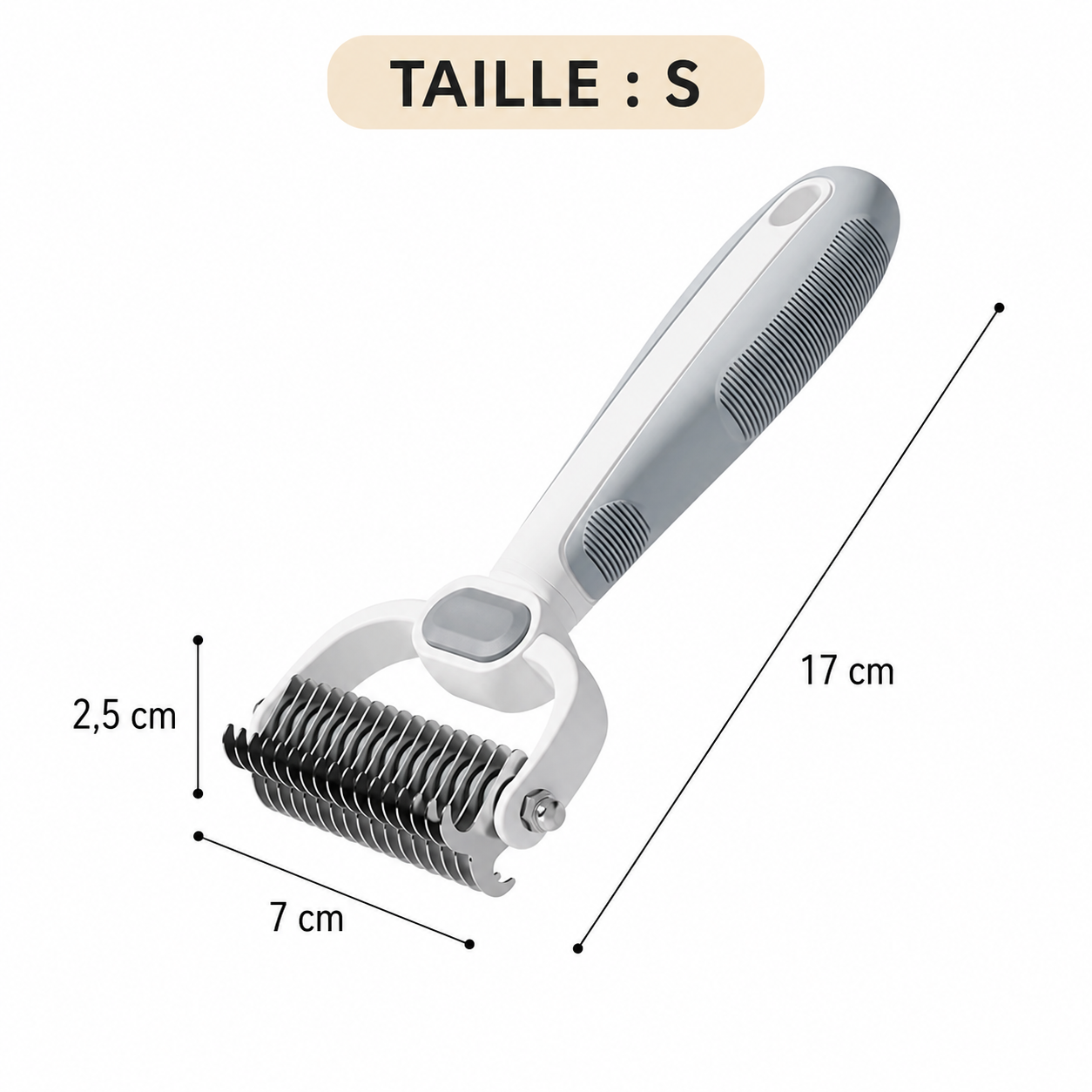 Brosse double face