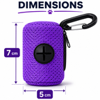 Étui à sacs à déjections pour promenade