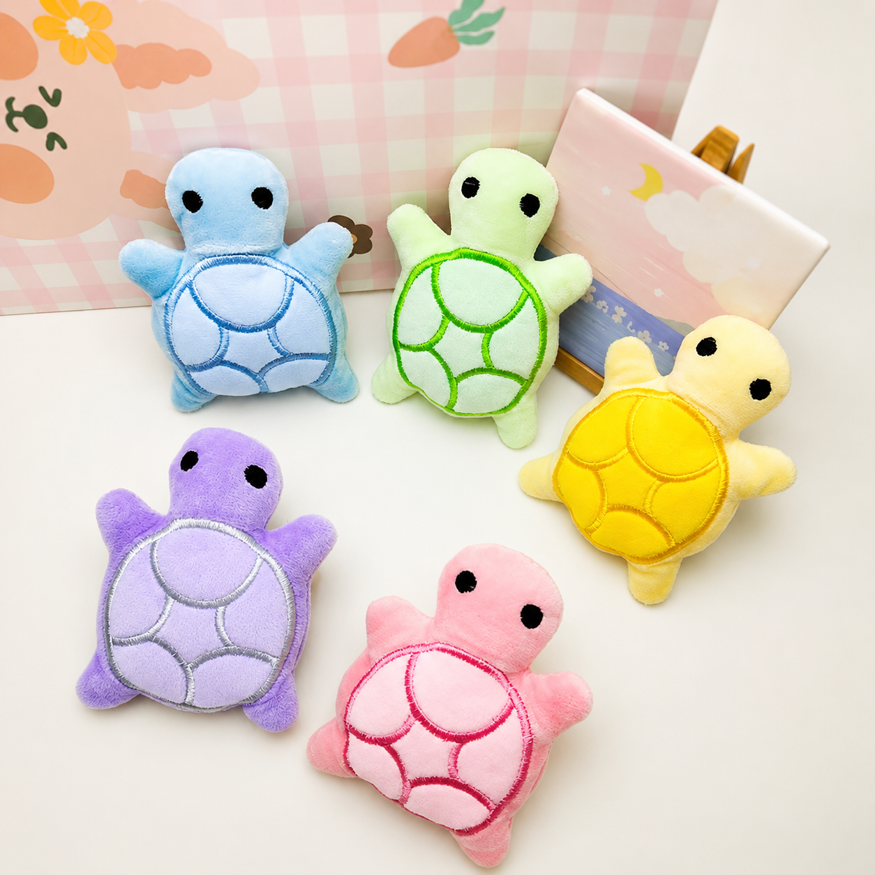 Peluche tortue sonore