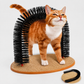 Arche de toilettage auto-brossante pour chat
