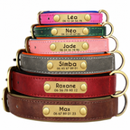 Collier personnalisable avec plaque en métal
