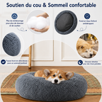 Panier apaisant ultra doux pour chien et chat