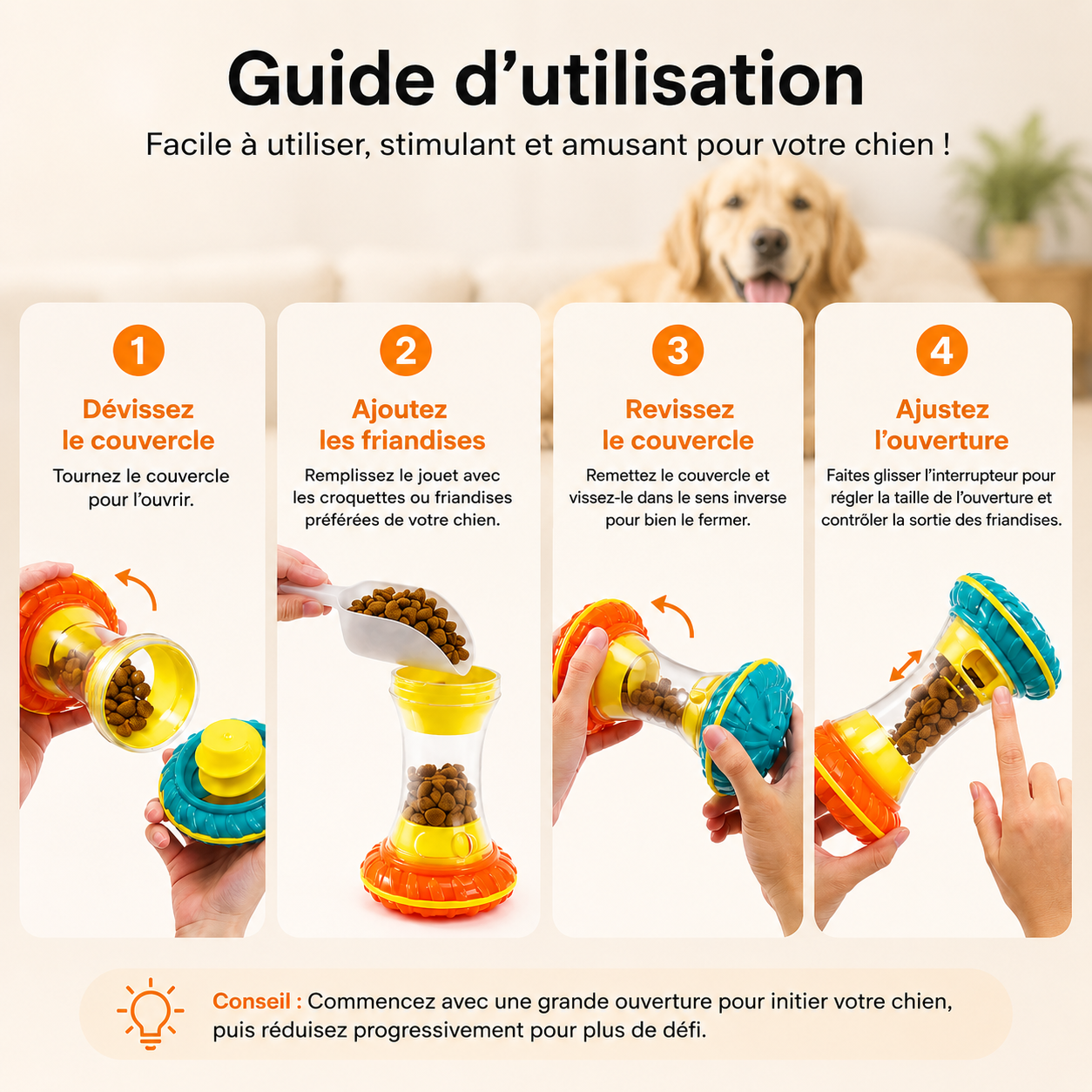 Distributeur de friandises interactif