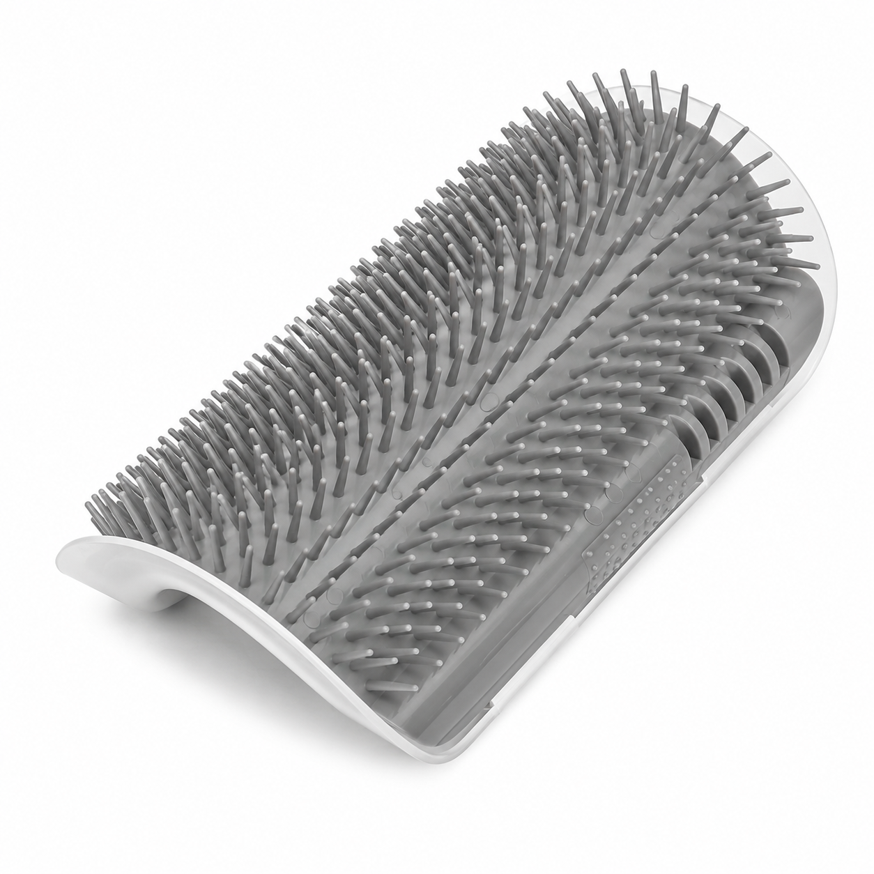 Brosse auto-toilettante murale