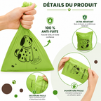 Sacs ramasse-crottes biodégradables