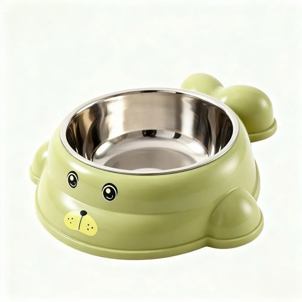 Gamelle en inox antidérapante pour chat et chien