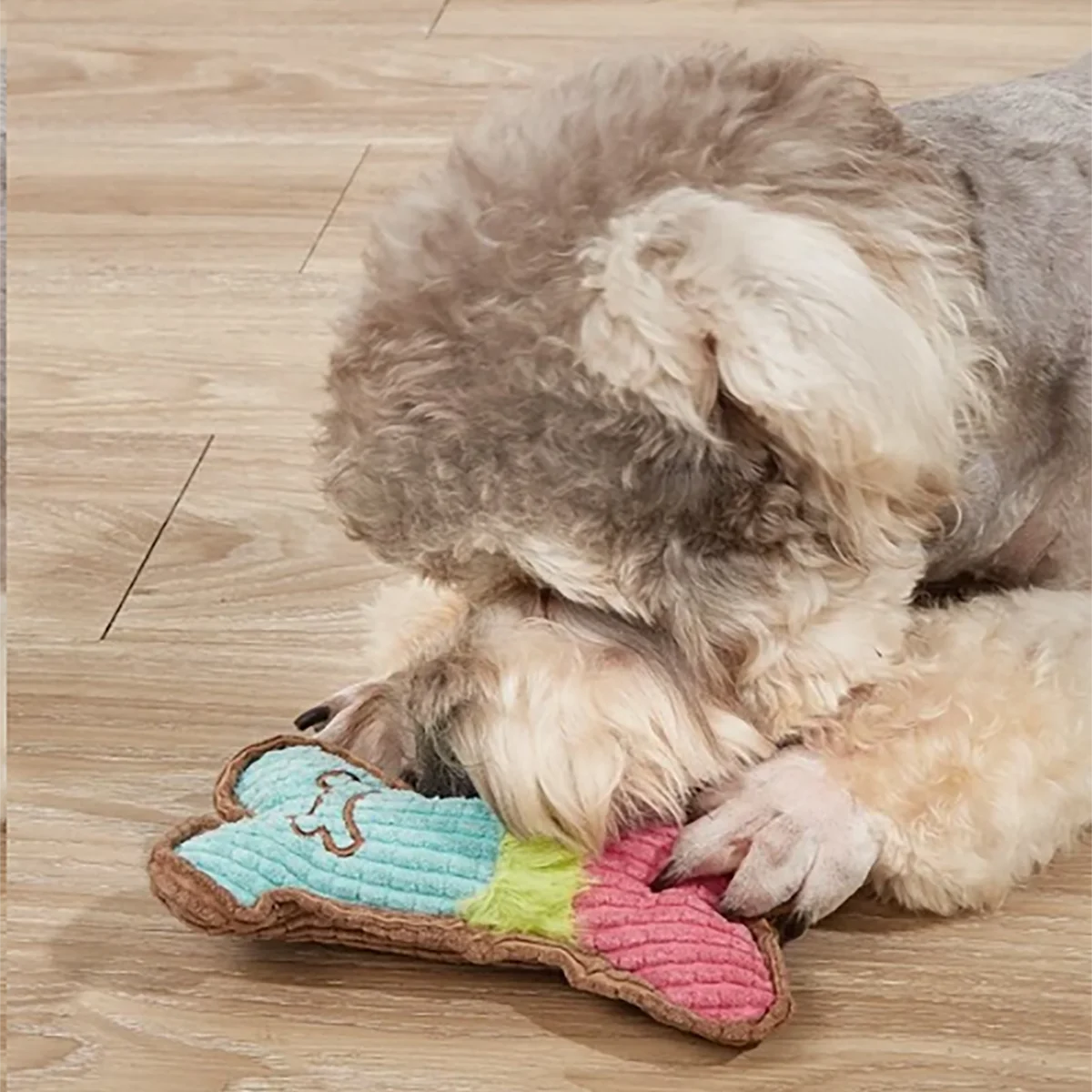 Peluche os sonore anti-mastication