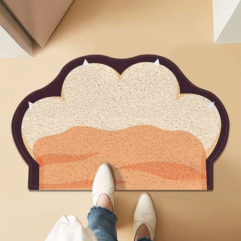 Tapis de litière en forme de patte