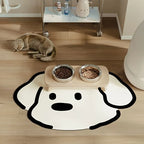 Tapis cartoon absorbant antidérapant pour gamelles