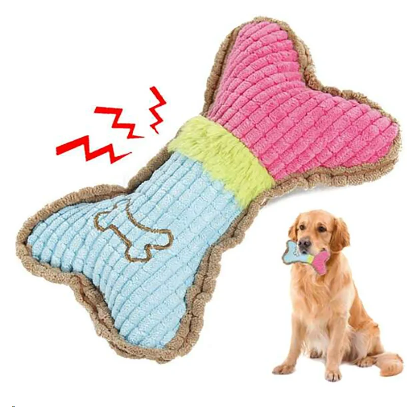 Peluche os sonore anti-mastication