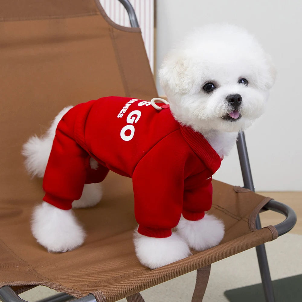 Hoodie Chaud 4 Pattes pour Chien et Chat