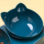 3-in-1 water dispenser and food bowl for cats and small dogs