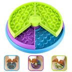 Gamelle à alimentation lente rotative