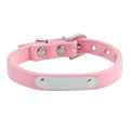 Personalized Velvet Collar for Cats and Small Dogs