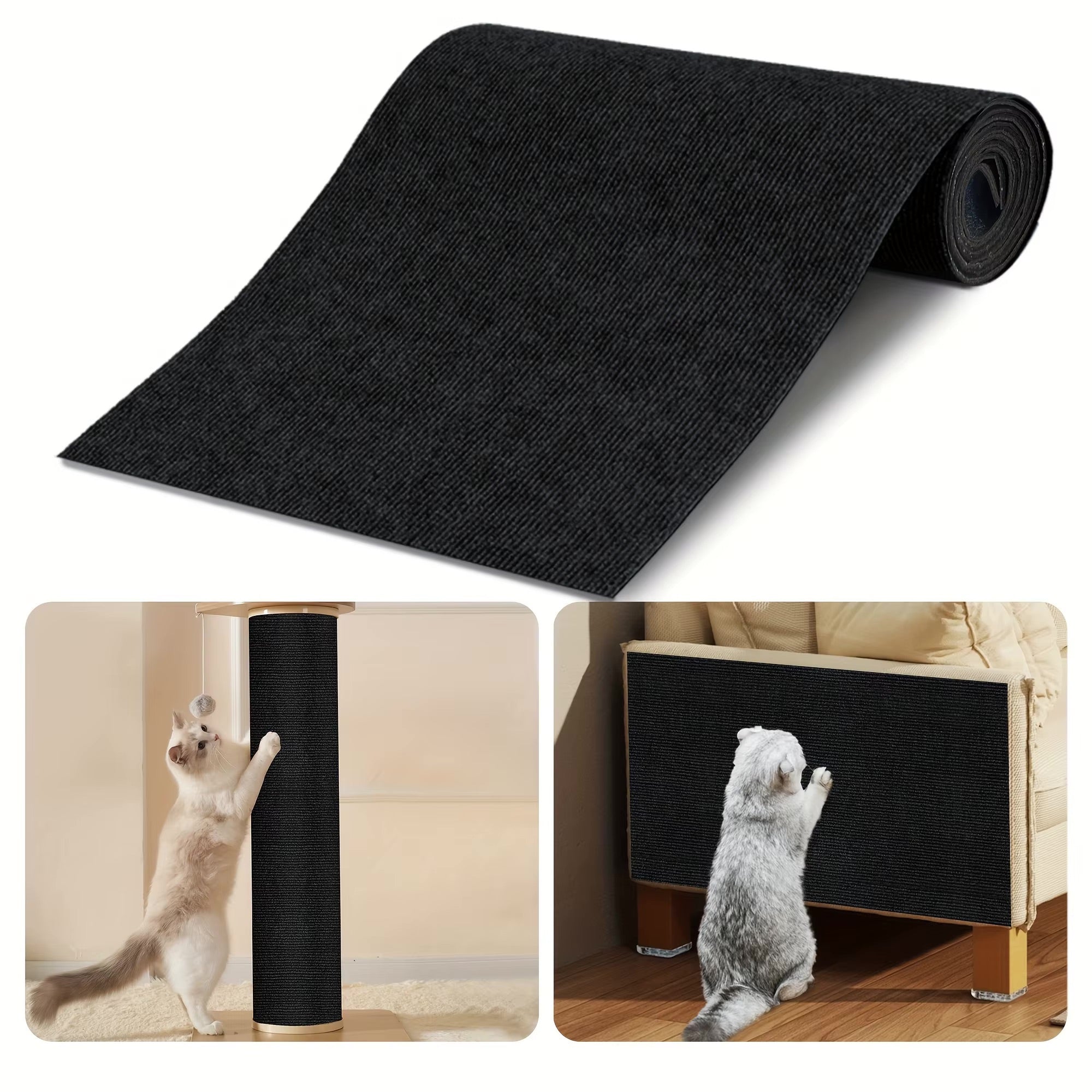 Tapis griffoir et protection autocollant pour chat