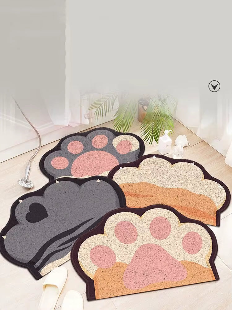 Tapis de litière en forme de patte