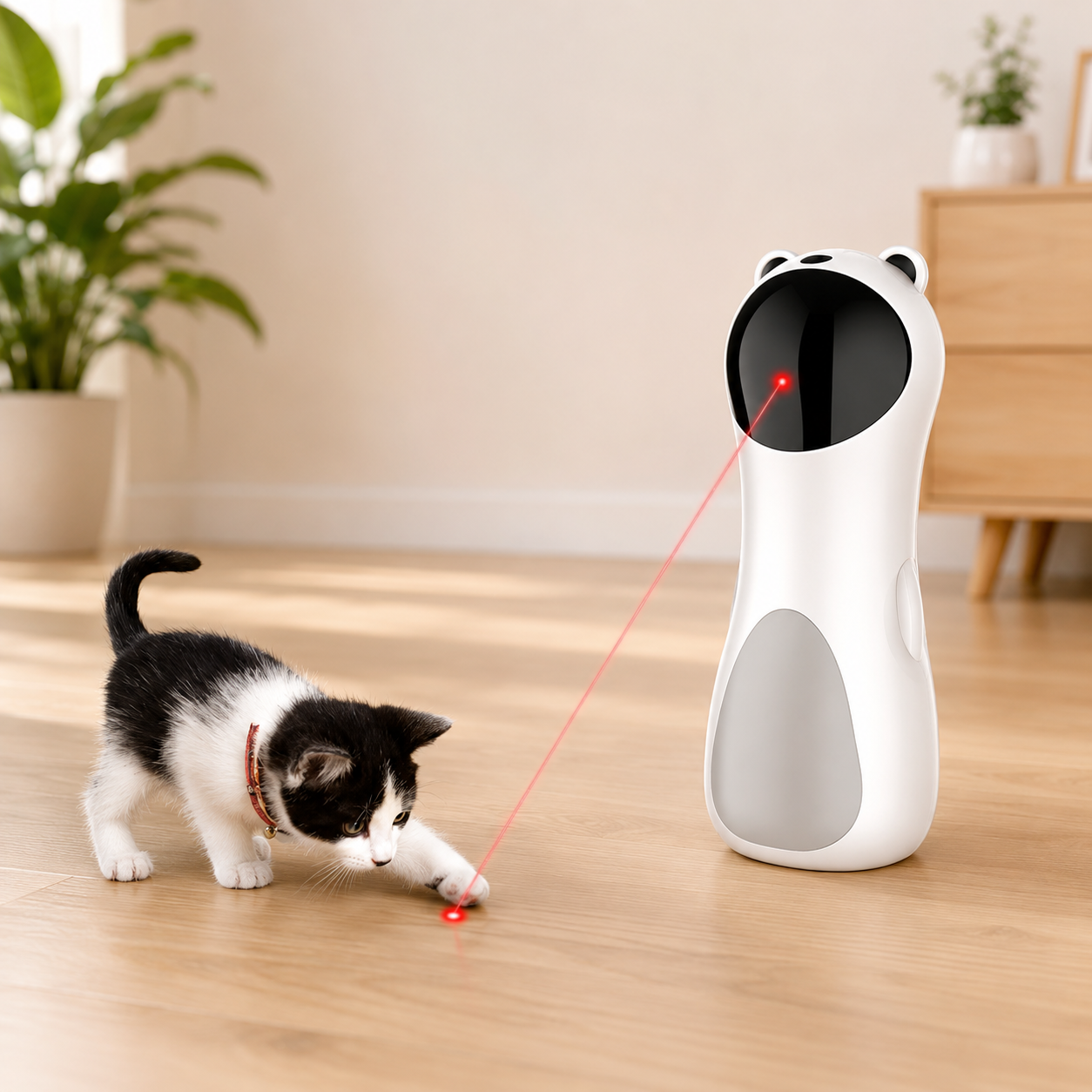 Laser automatique rotatif pour chat
