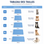 Tapis rafraîchissant premium pour animaux