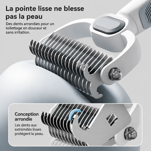 Brosse double face