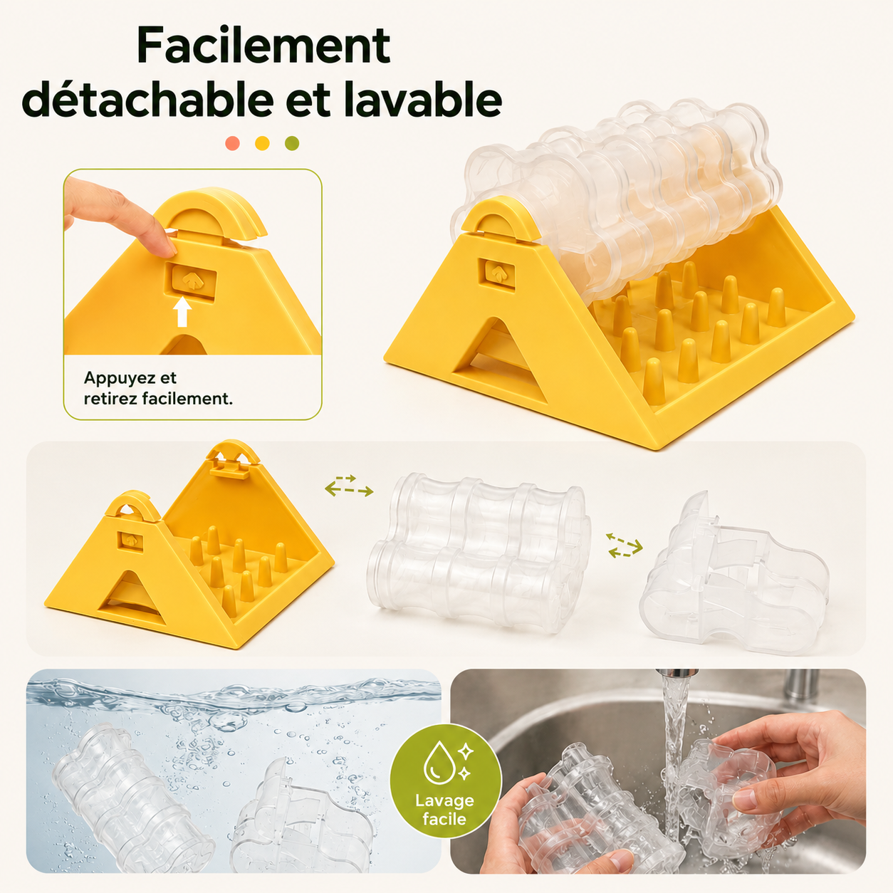 Distributeur de friandises à alimentation lente